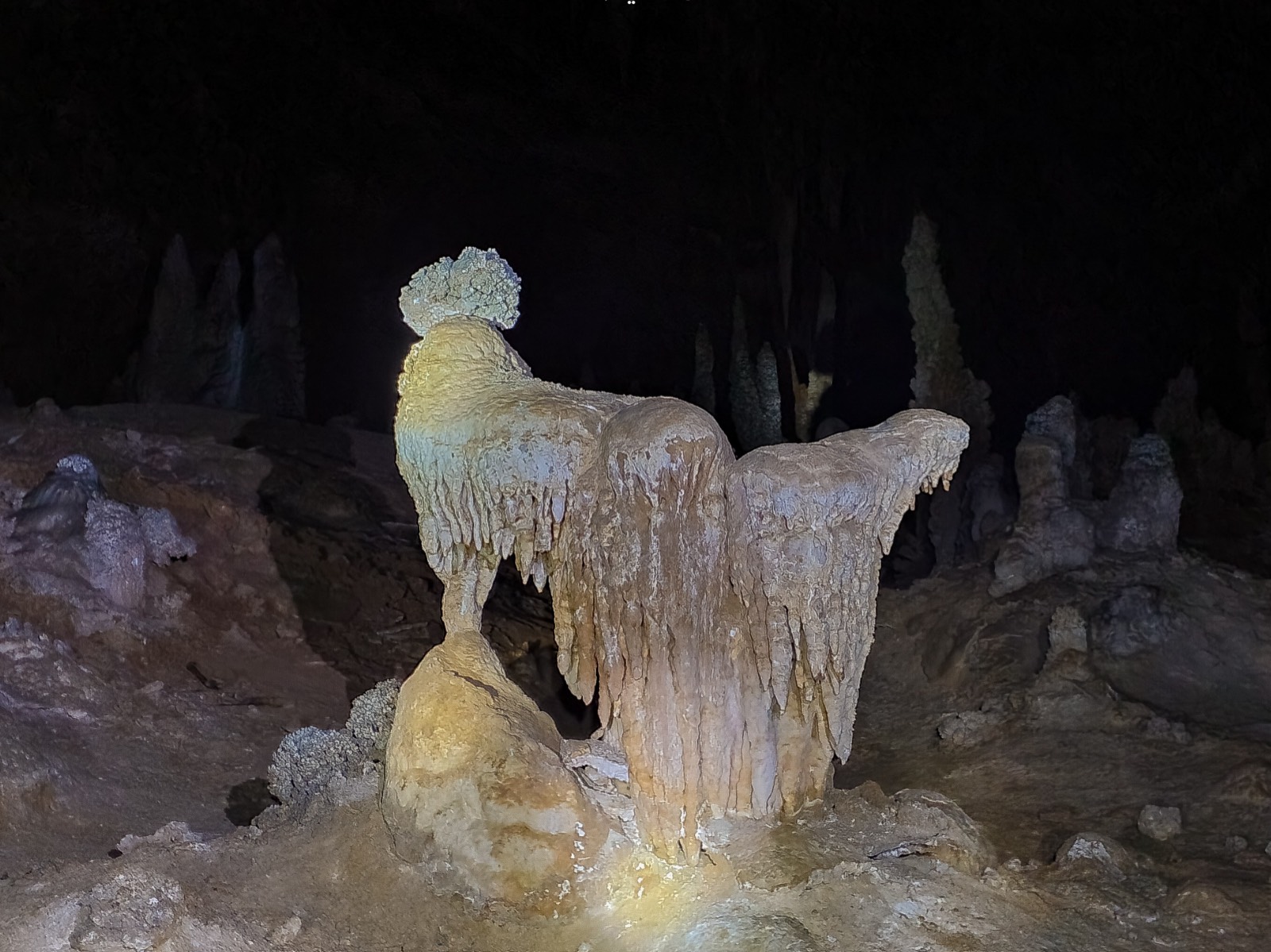 Inside Hoq Cave